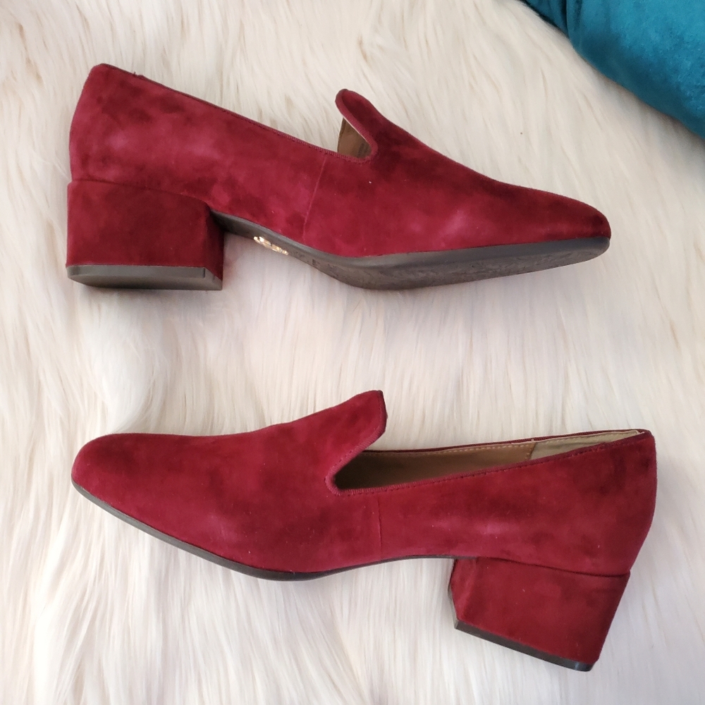 NEW Bettye Muller Breeda Suede Loafers - 8.5M - Picture 3 of 10